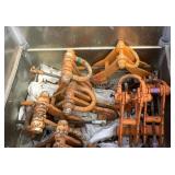 (7) Assorted 10 Ton Beam Clamps