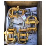 (4) 2 Ton Beam Clamps