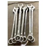 (8) Wright Tool 2-1/4" Combo Wrenches