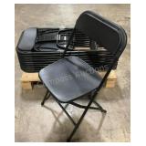 (10) Folding Chairs