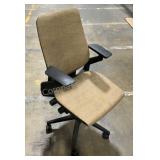 Steel Case Rolling Office Chair Gesture