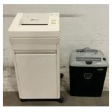 (2) Paper Shredders