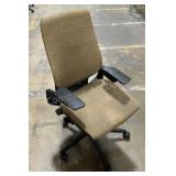 Steel Case Rolling Office Chair Gesture