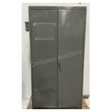 Metal Cabinet & Contents