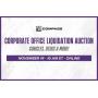 Corporate Office Liquidation Auction