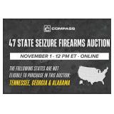47 State Firearms Seizure Auction