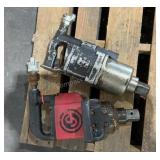 (2) 1-1/2" Pneumatic Impact Wrenches