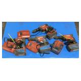 (4) Hilti Non-Working 22V Drills