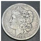 1883 .7734oz Silver Morgan Dollar