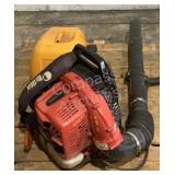 Gas Powered Chainsaw & Backpack Blower