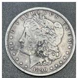 1890 .7734oz Silver Morgan Dollar