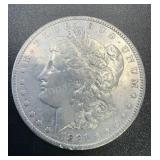 1891 .7734oz Silver Morgan Dollar