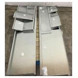 (10) Galvanized Aluminum Panels