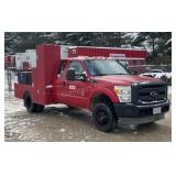 2013 Ford F350 Utility Truck 4X4 INOP