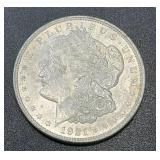 1921 .7734oz Silver Morgan Dollar