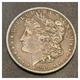 1899 .7734oz Silver Morgan Dollar