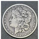 1889 .7734oz Silver Morgan Dollar
