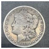 1879 .7734oz Silver Morgan Dollar