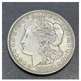 1921 .7734oz Silver Morgan Dollar