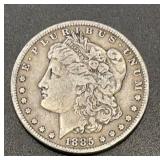 1885 .7734oz Silver Morgan Dollar