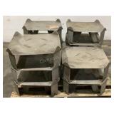 (11) 17"x17"x7" Aluminum Bases