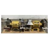 (2) Bench Grinders