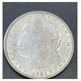 1921 .7734oz Silver Morgan Dollar