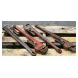 (4) 24" Pipe Wrenches