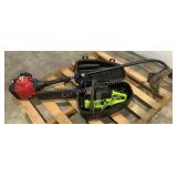 Gas Powered Trimmer & Chainsaw