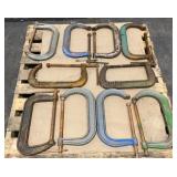 (10) 10" C-Clamps