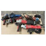 (5) 4-1/2" Angle Grinders