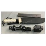 *SEIZURE* Survival Knife Optics & Mag