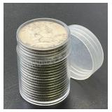 (20) .3617 Troy Oz Silver Coins