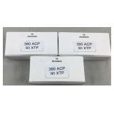 (150) Rnds Reloaded 380 ACP 90 XTP