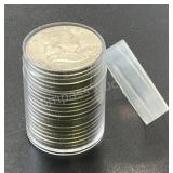 (20) .3617 Troy Oz Silver Coins