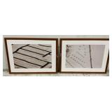 (2) Alex Maclean Framed Prints