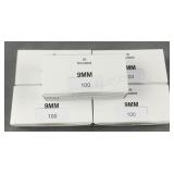 (250) Rnds Reloaded 9MM Ammo