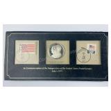 (1) 1971 U.S. Postal Service Inauguration Sterling