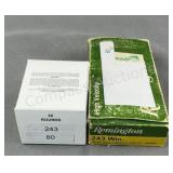 (40) Rnds Reloaded 243 Ammo