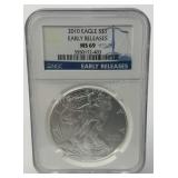 (1) 2010 American Eagle 1oz Silver Dollar