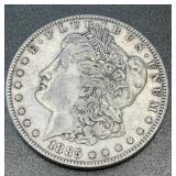1885 .7734oz Silver Morgan Dollar