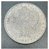 1882 .7734oz Silver Morgan Dollar