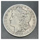 1896 .7734oz Silver Morgan Dollar