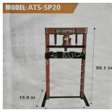 ATS 20 Ton Shop Press ATS-SP20