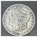 1899 .7734oz Silver Morgan Dollar