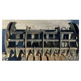 Blue Diamond 80" Brush Grapple Skid Steer Attachme