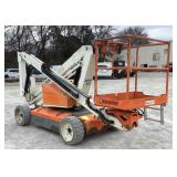 2017 Snorkel Electric Articulating Boom Lift A38E