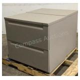 (2) 2018 Herman Miller 2 Drawer Lateral Filing Cab