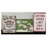*ESTATE* Metal Racing Signs