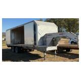 2015 Tiger Double Tandem Gooseneck Trailer